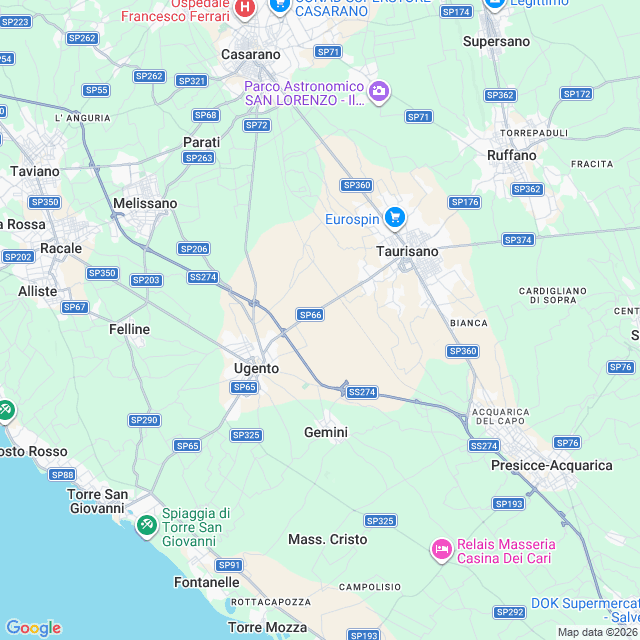 Approximate location