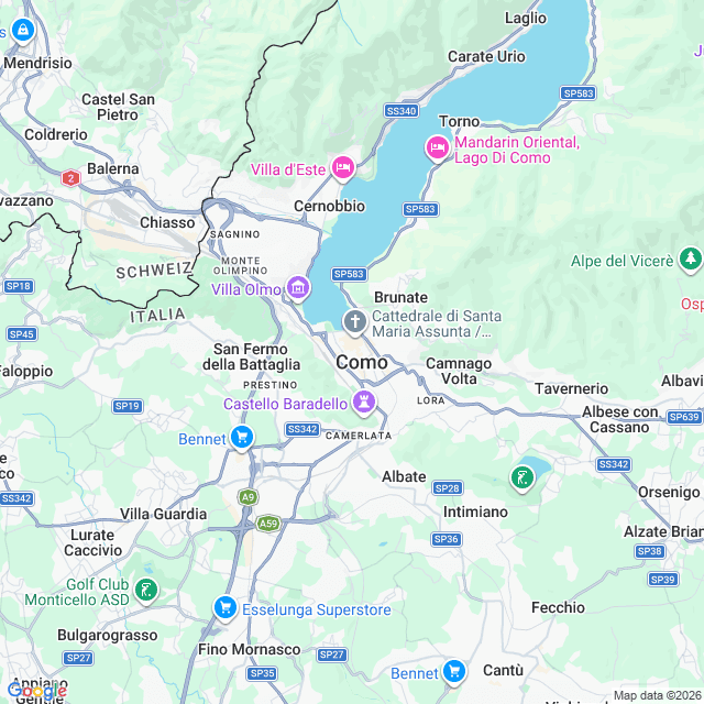 Approximate location