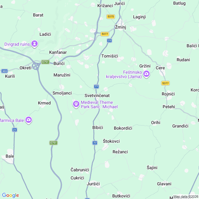 Approximate location