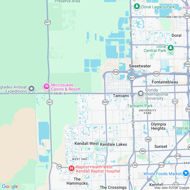 Approximate location