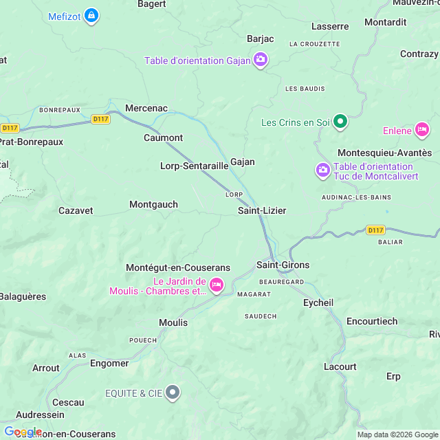 Approximate location
