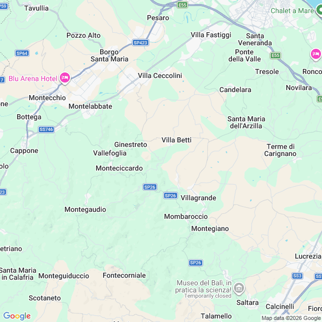 Approximate location