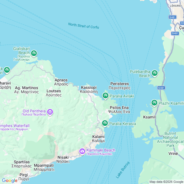 Approximate location