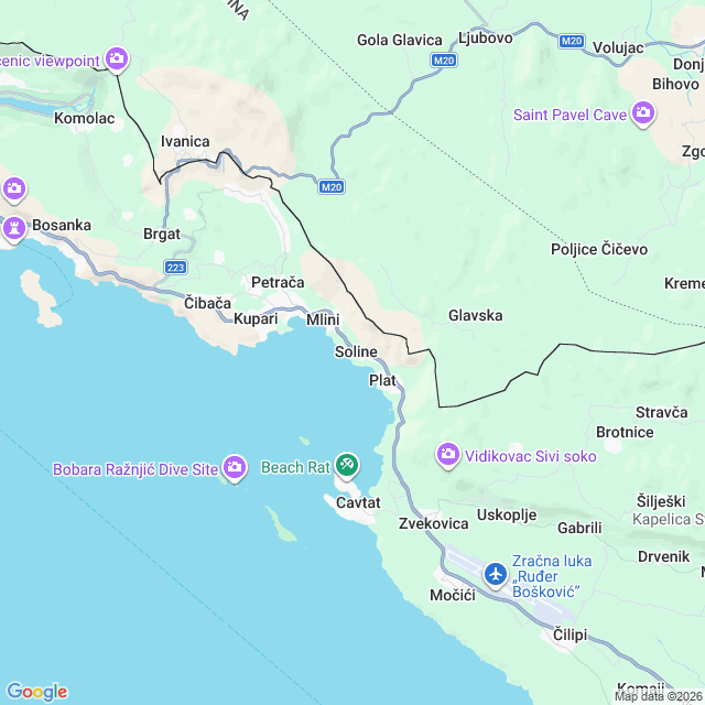 Approximate location