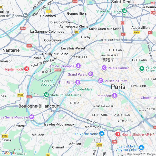 Approximate location