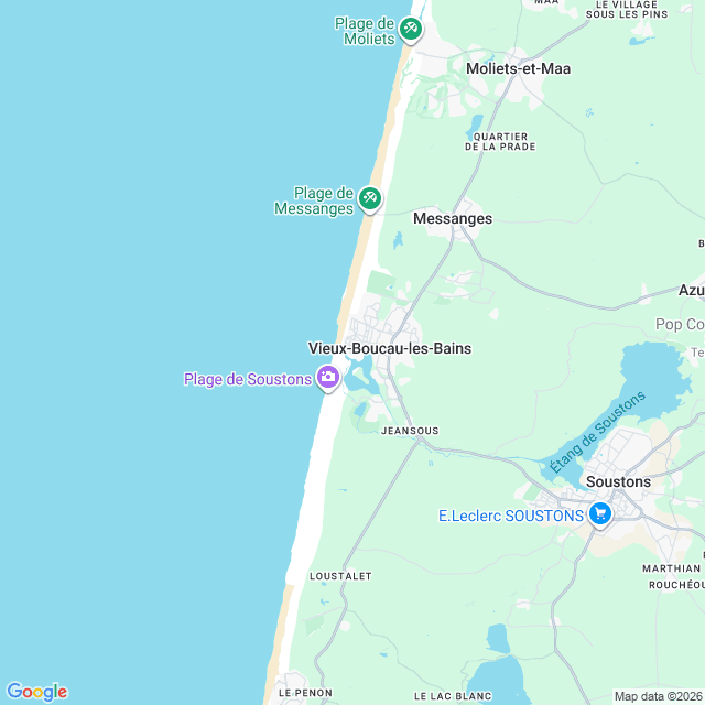 Approximate location
