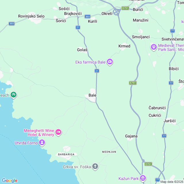 Approximate location