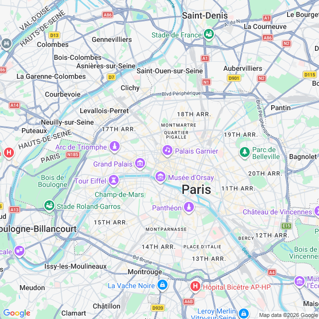 Approximate location