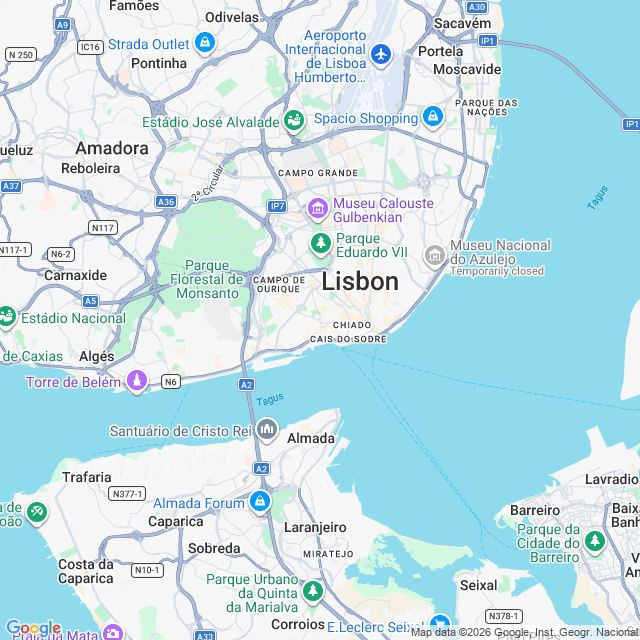 Approximate location