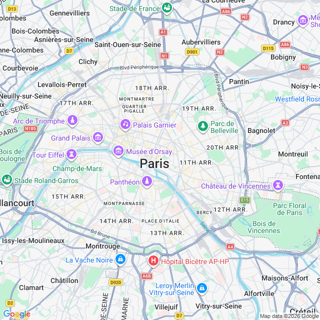 Approximate location