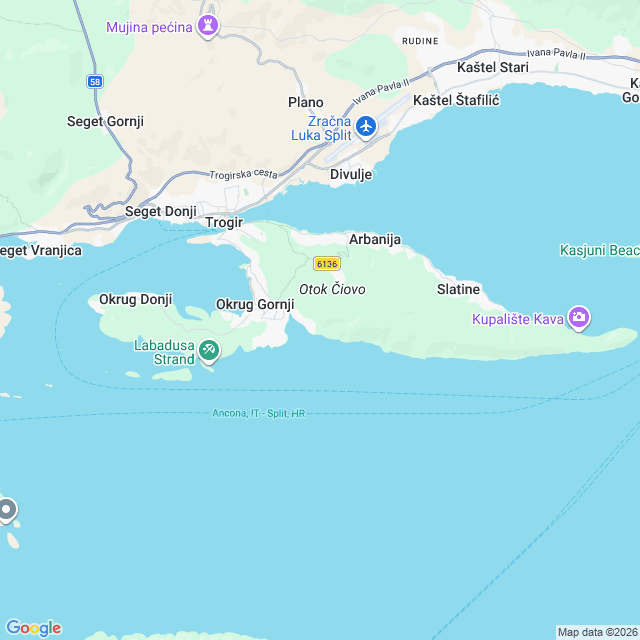 Approximate location
