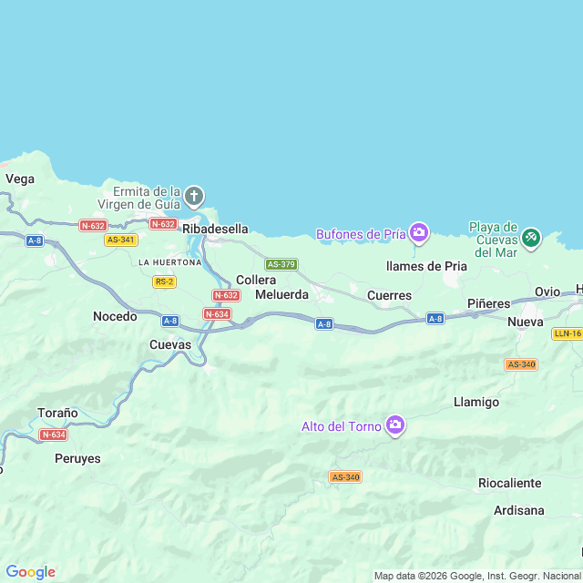 Approximate location