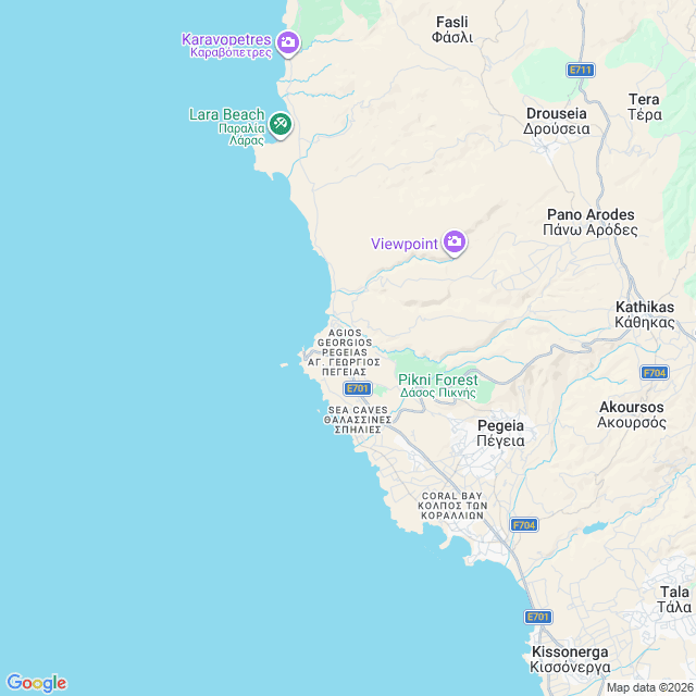 Approximate location