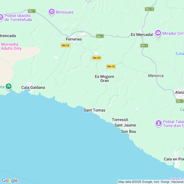 Approximate location