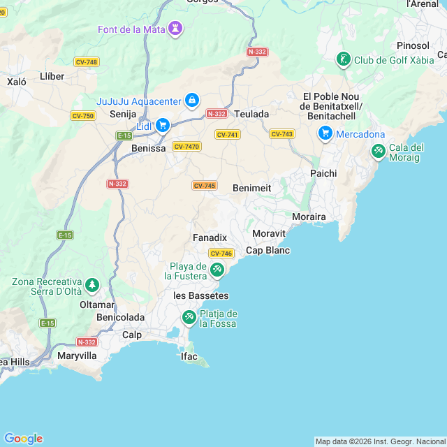 Approximate location