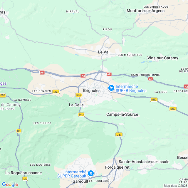 Approximate location