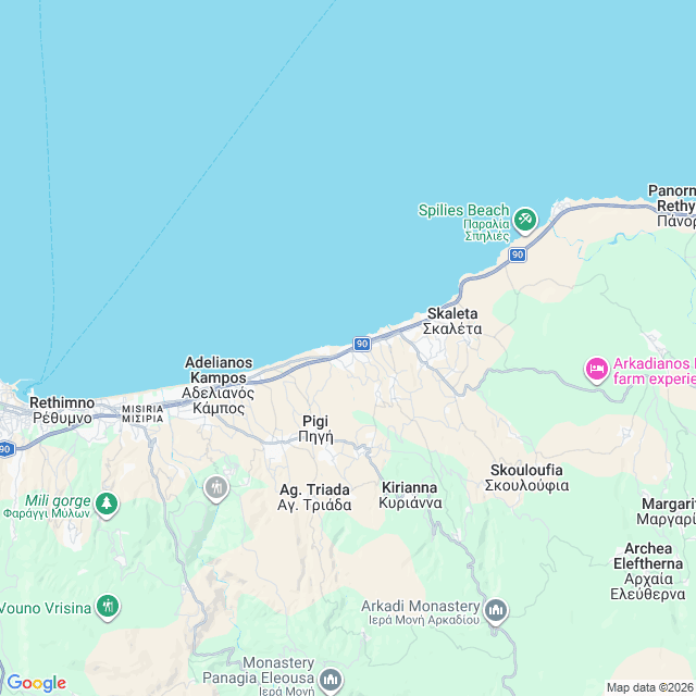 Approximate location