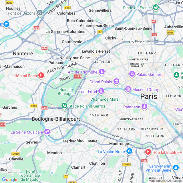 Approximate location