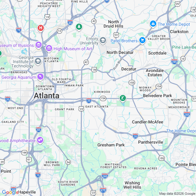 Approximate location