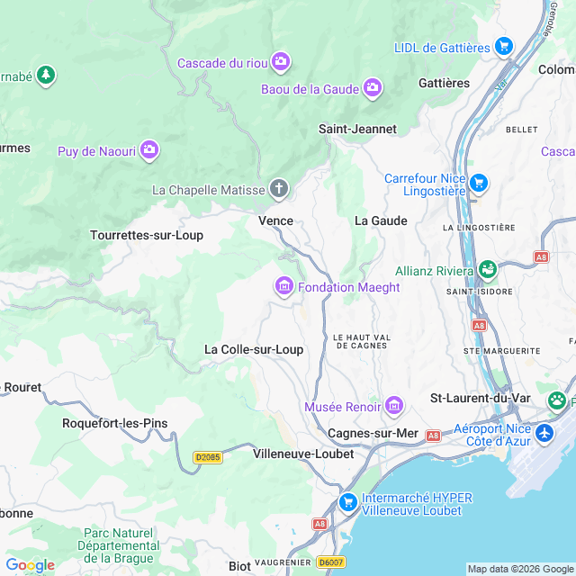 Approximate location