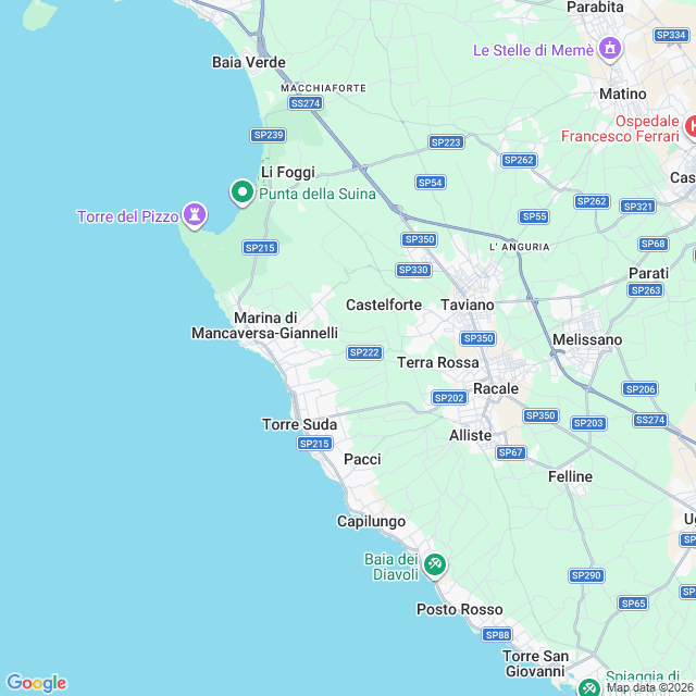 Approximate location