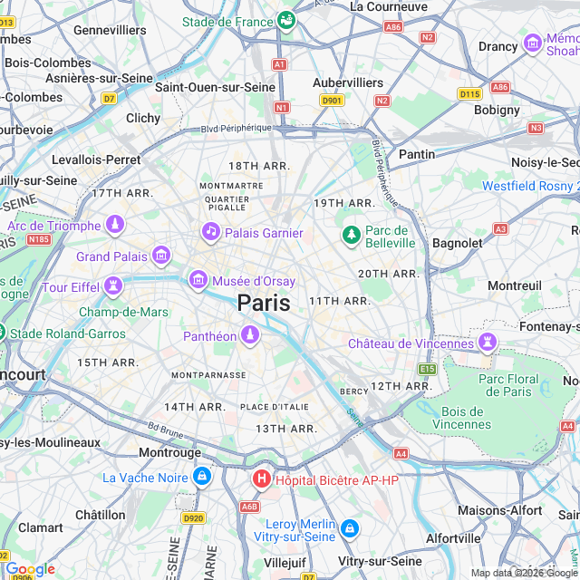 Approximate location