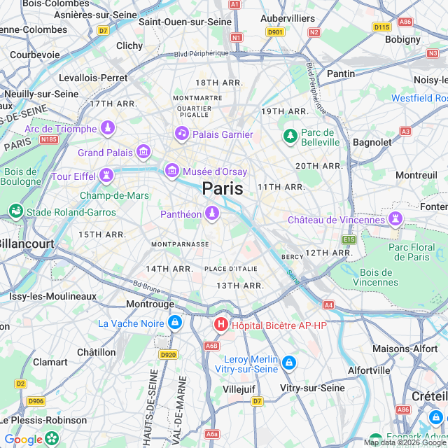Approximate location