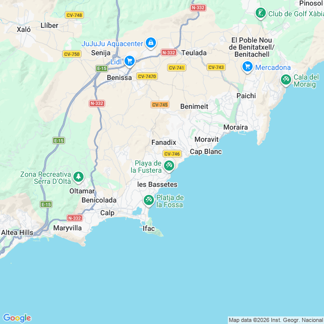 Approximate location