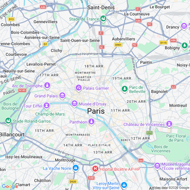 Approximate location