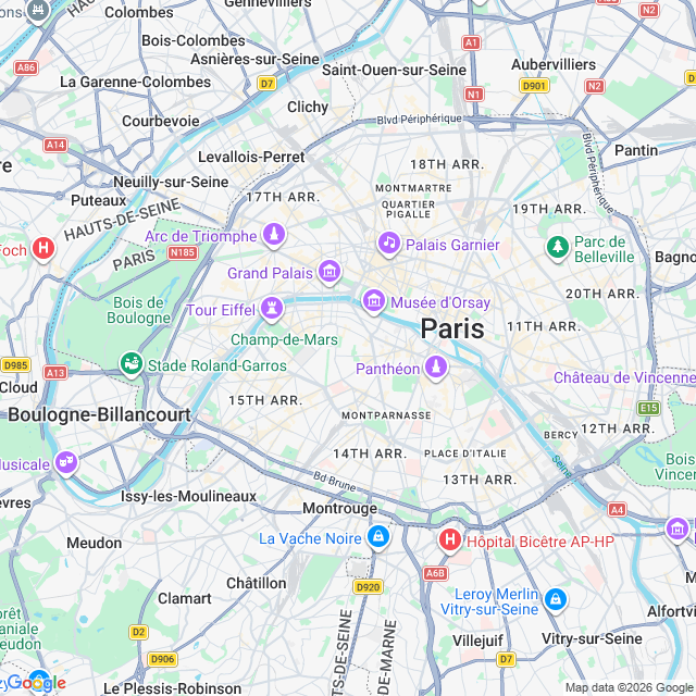 Approximate location
