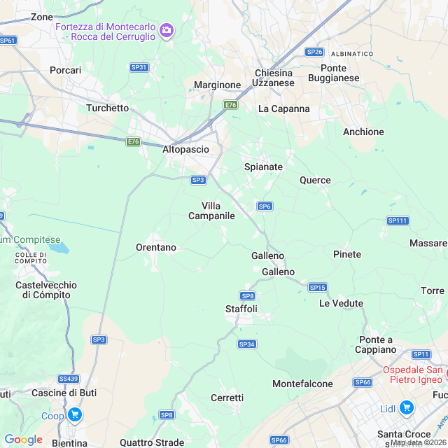 Approximate location