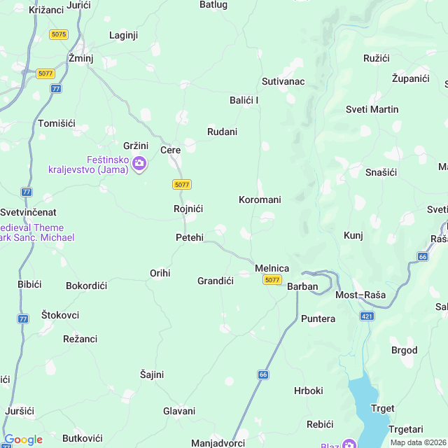 Approximate location