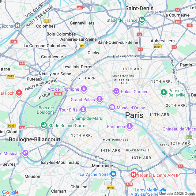 Approximate location