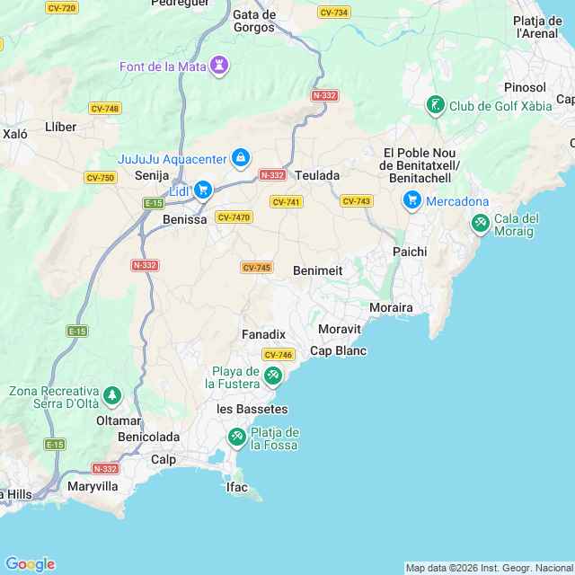 Approximate location