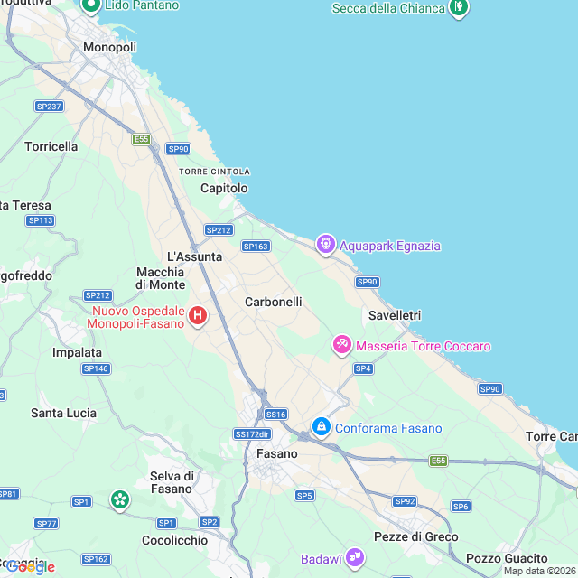 Approximate location