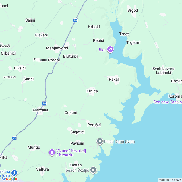Approximate location
