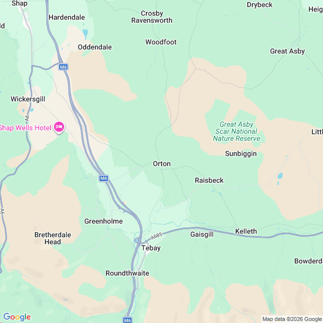 Approximate location