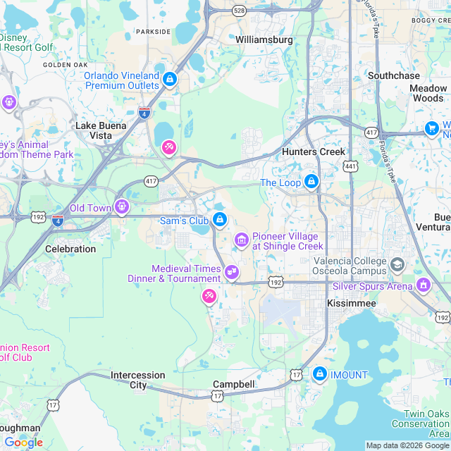 Approximate location