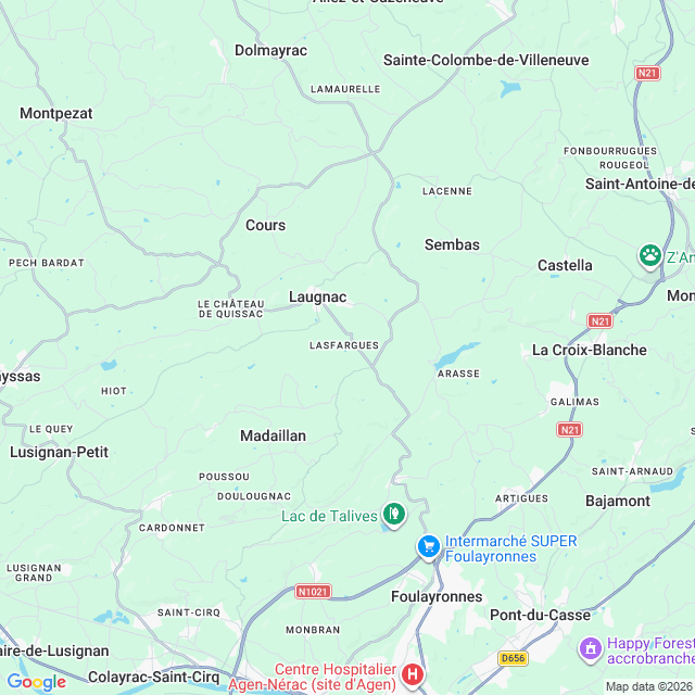 Approximate location