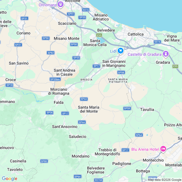 Approximate location