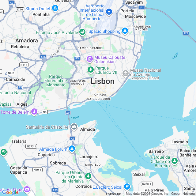 Approximate location