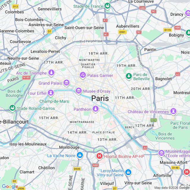 Approximate location