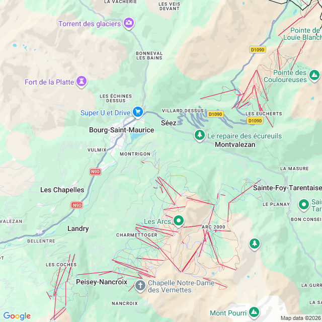 Approximate location