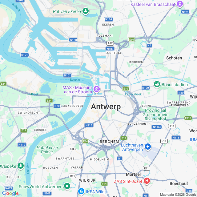 Approximate location