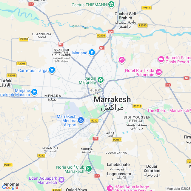 Approximate location