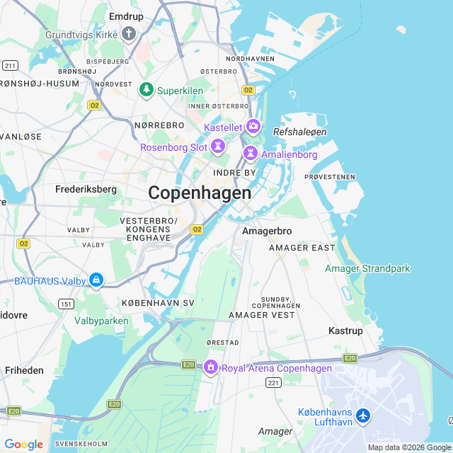 Approximate location