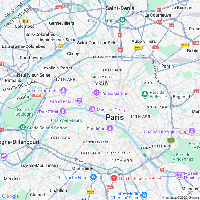 Approximate location
