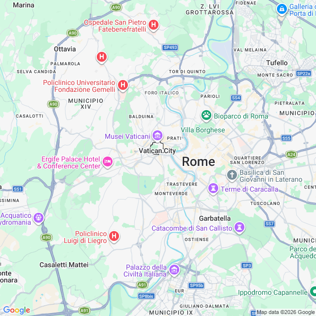 Approximate location