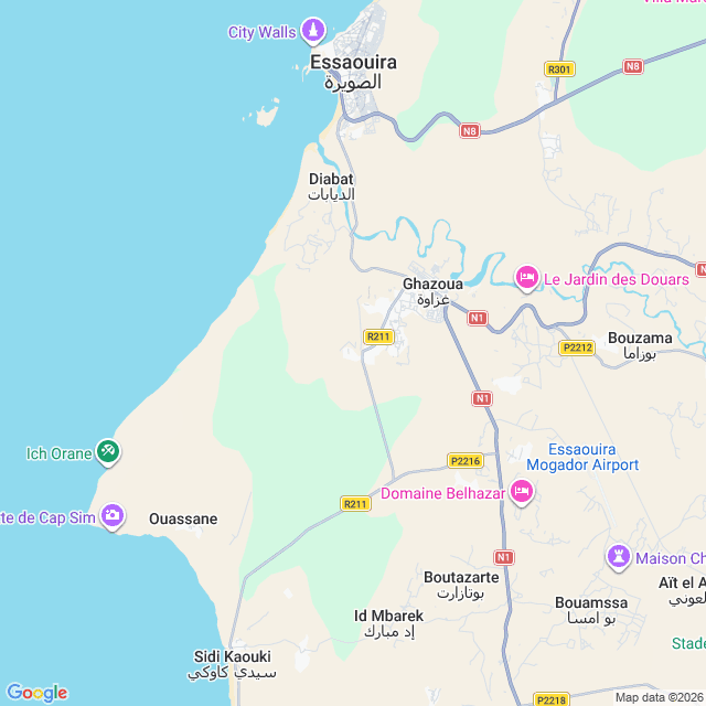 Approximate location