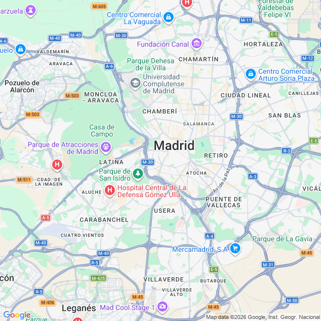 Approximate location